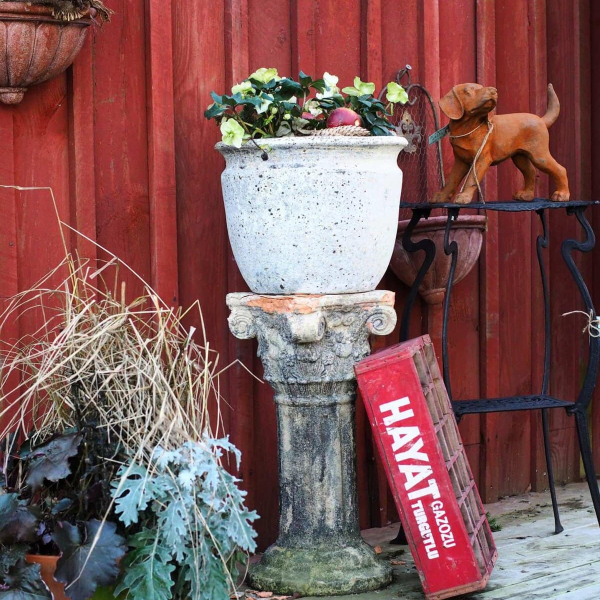 Hundvalp i gjutjärn - Bild 6