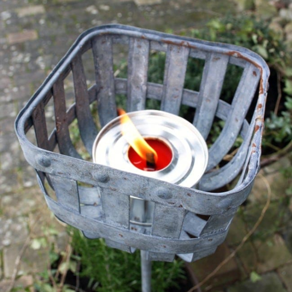 Marschallhållare i zink - Bild 3