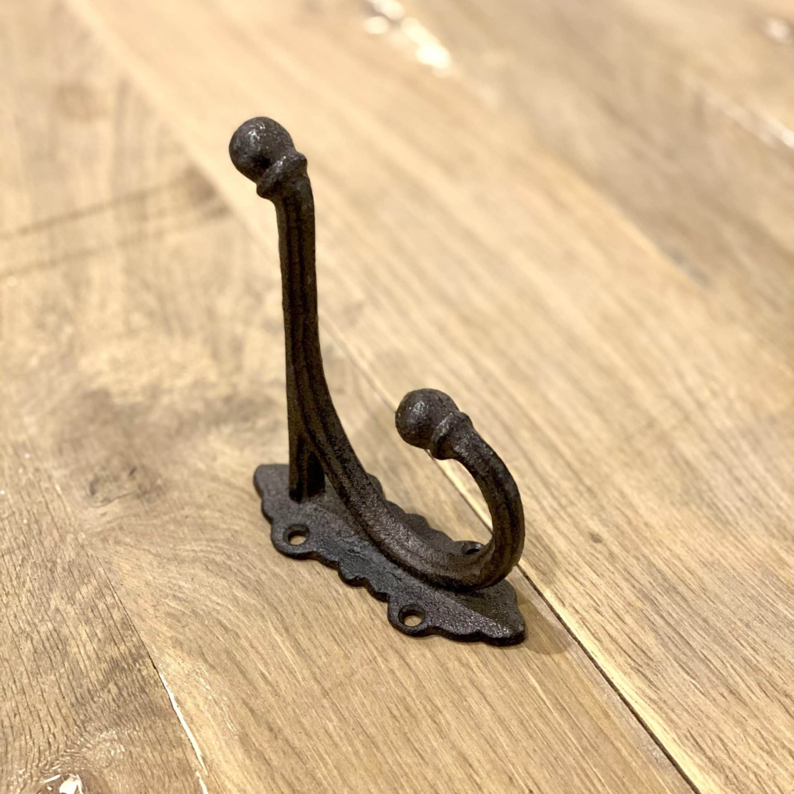 Krok / dubbelkrok i gjutjärn H10 cm