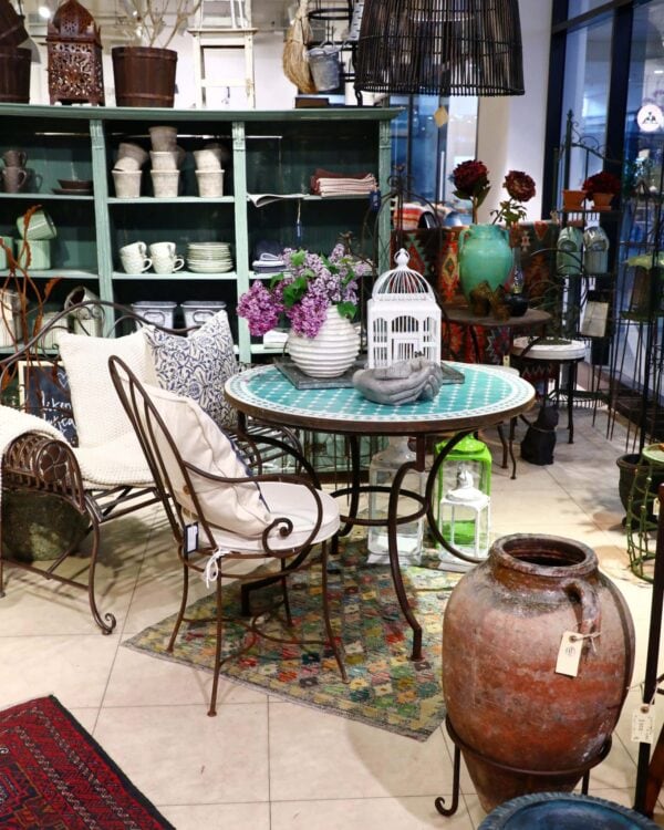 Smidesstol Marrakech med karm - Bild 2