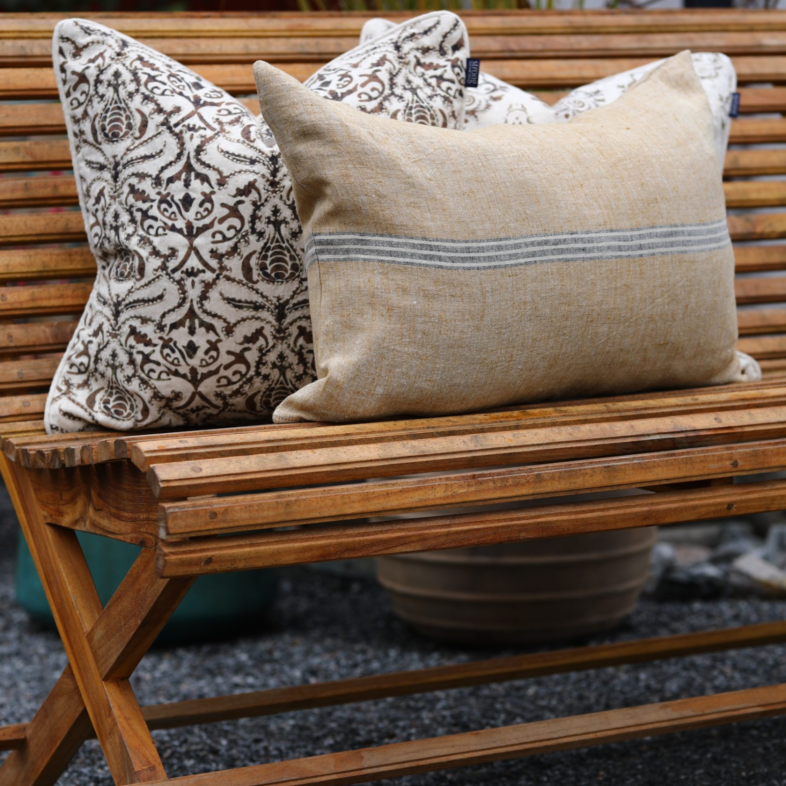 Kuddfodral linne Havre 60x40 cm