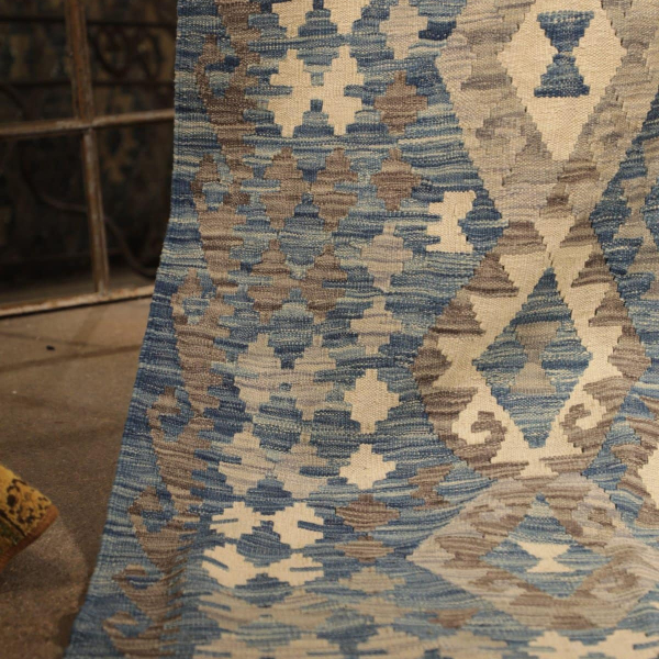 Unik handvävd kelim 203x300 cm - Bild 2