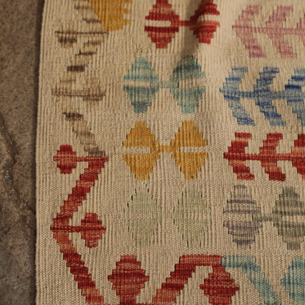 Unik handvävd kelim 315x405 cm - Bild 2