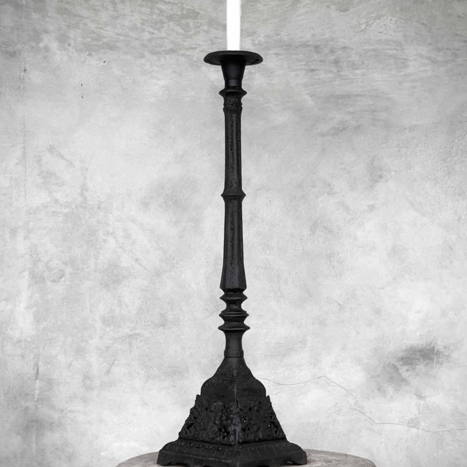 Ljusstake gjutjärn Noori H63 cm