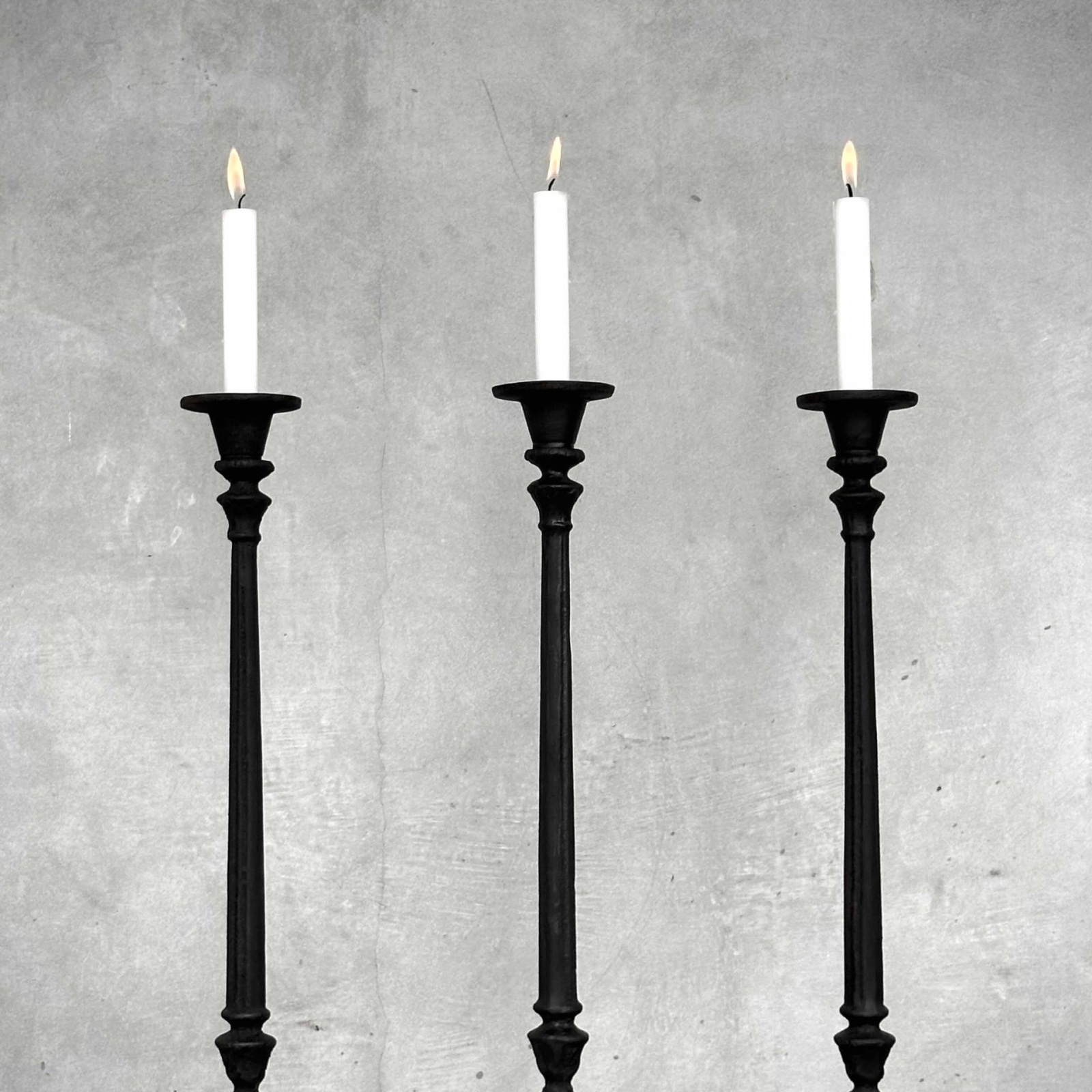 Ljusstake gjutjärn Renu H51 cm