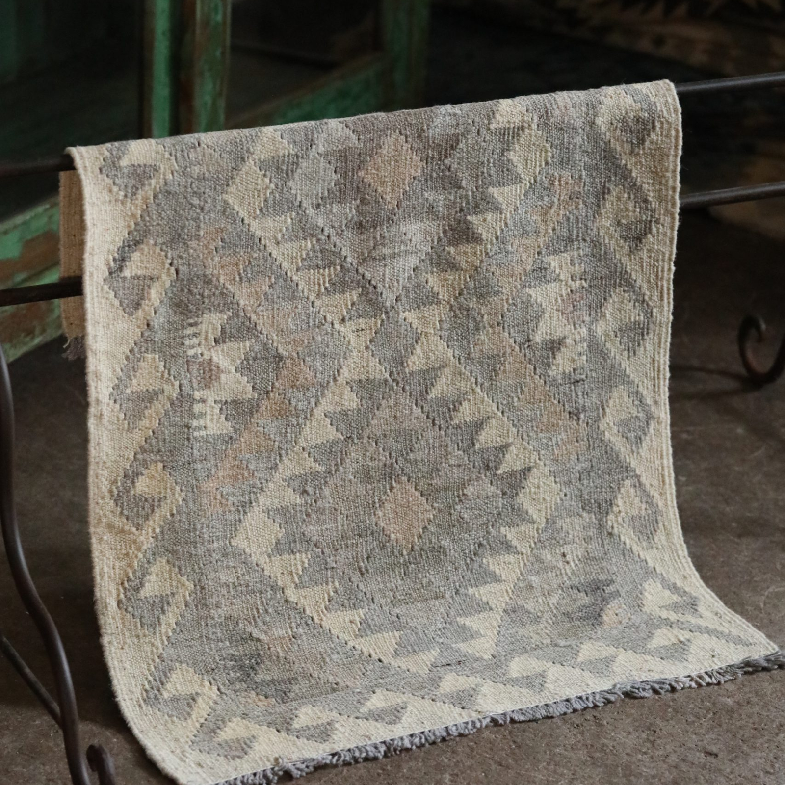 Unik handvävd kelim 60x90 cm