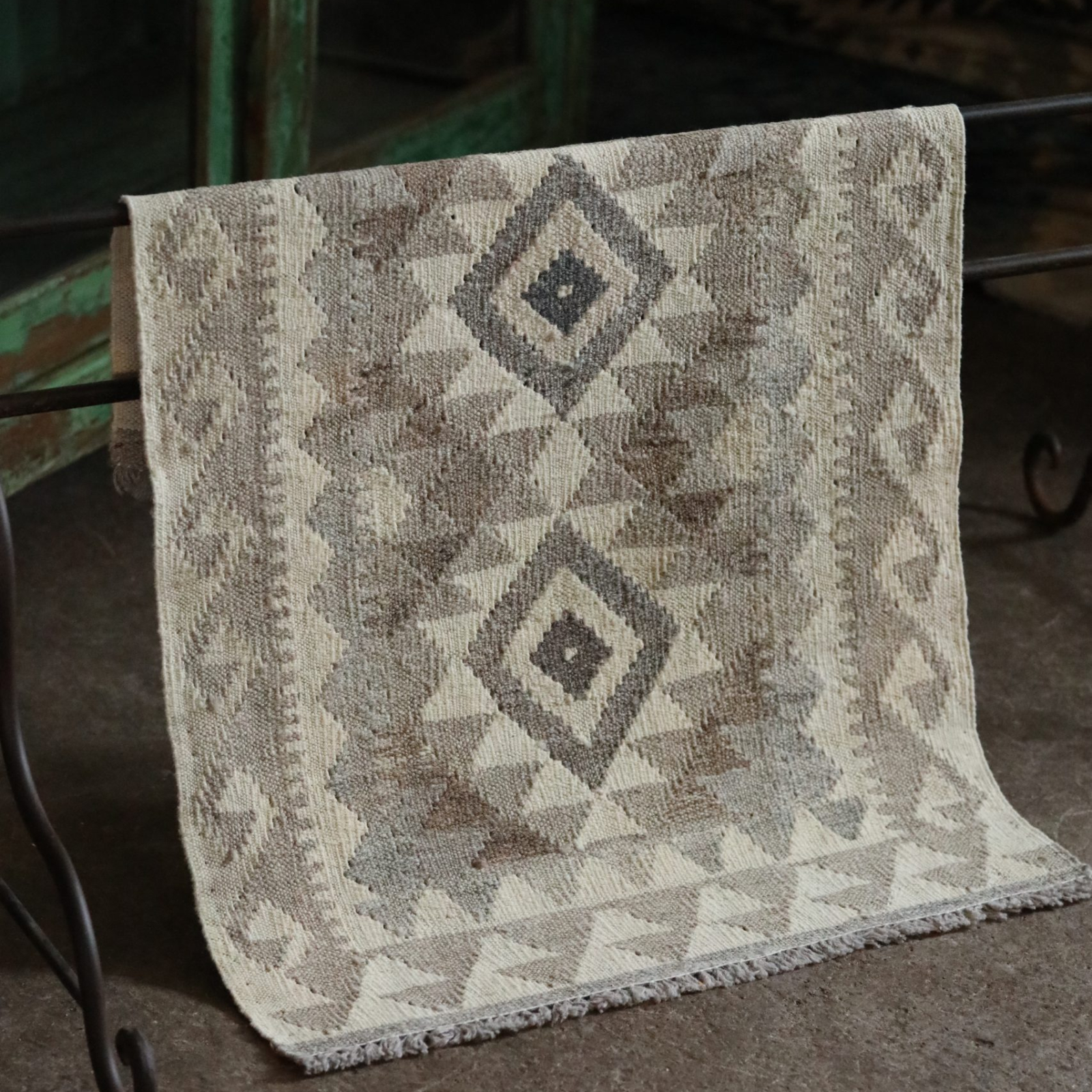 Unik handvävd kelim 60x90 cm