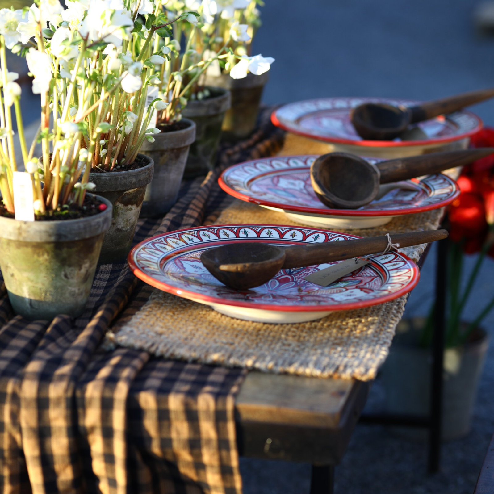 Träslev / slev handkarvad