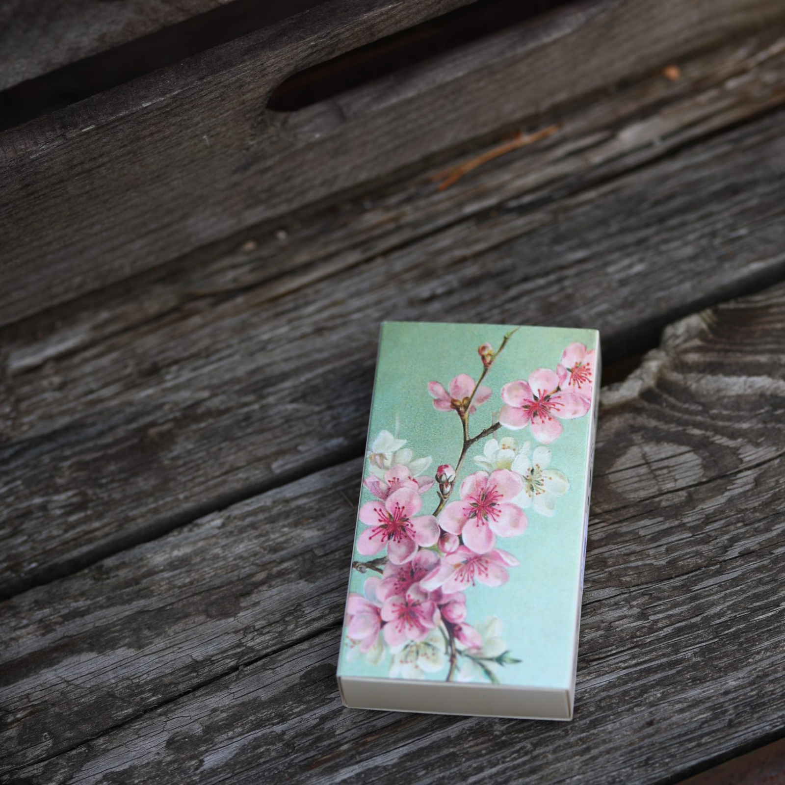 Tändsticksask sakura/körsbärsblomma