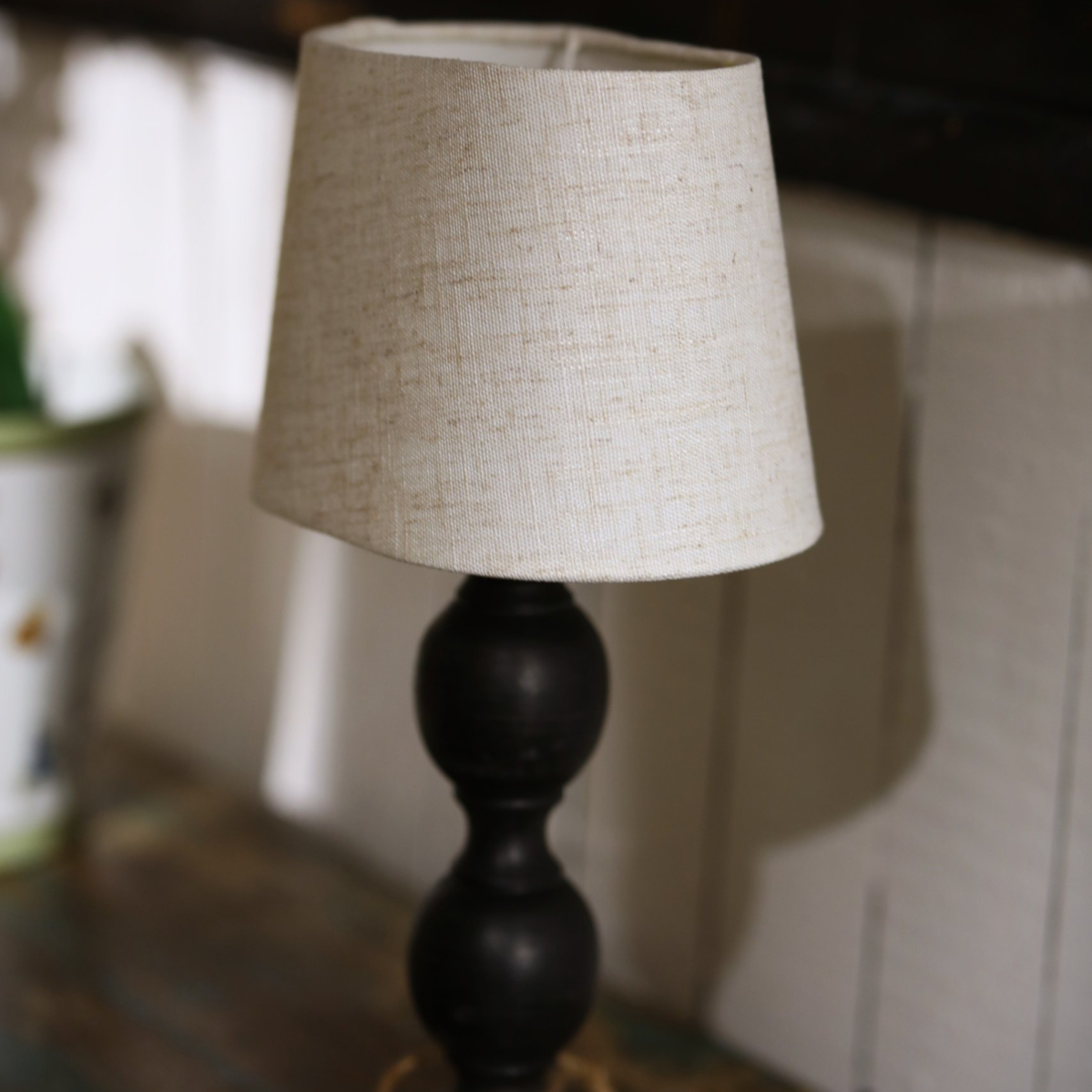 Lampskärm struktur natur oval