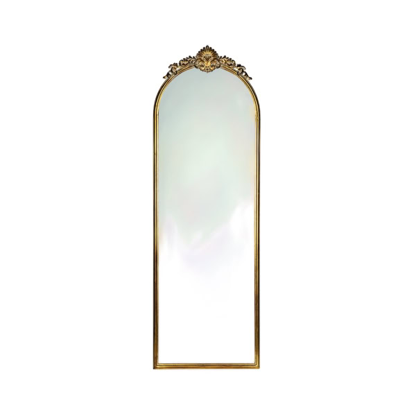 Spegel avlång ornament