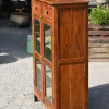 Skänk vintage med glasdörrar - Bild 4