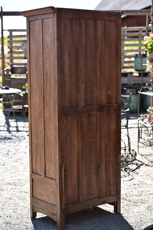 Vitrinskåp i teak med singeldörr och låda - Bild 6