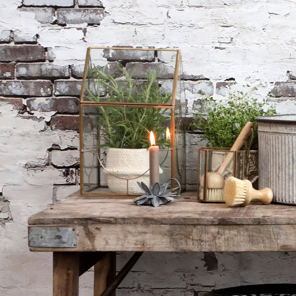 Glashus / lykta / växthus