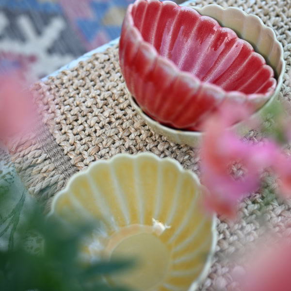 Skål blomma