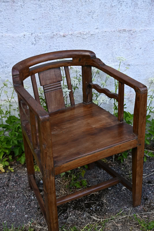 Trästol vintage - Bild 2