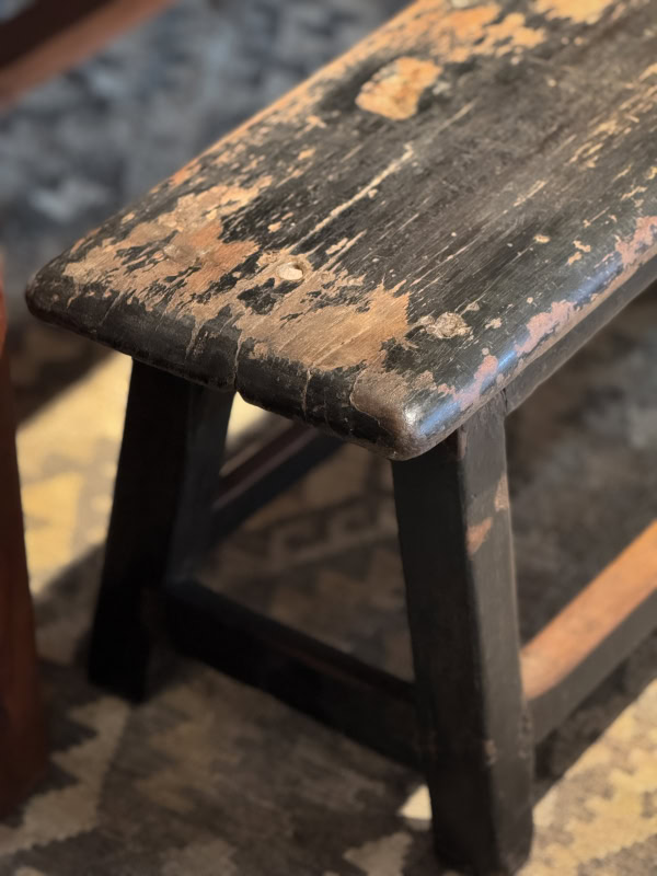 Träbänk vintage - Bild 2