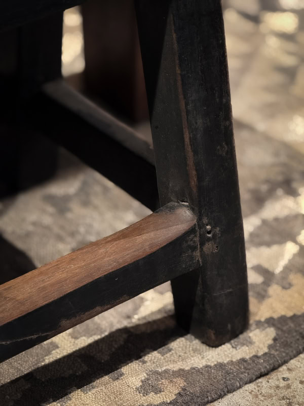 Träbänk vintage - Bild 3