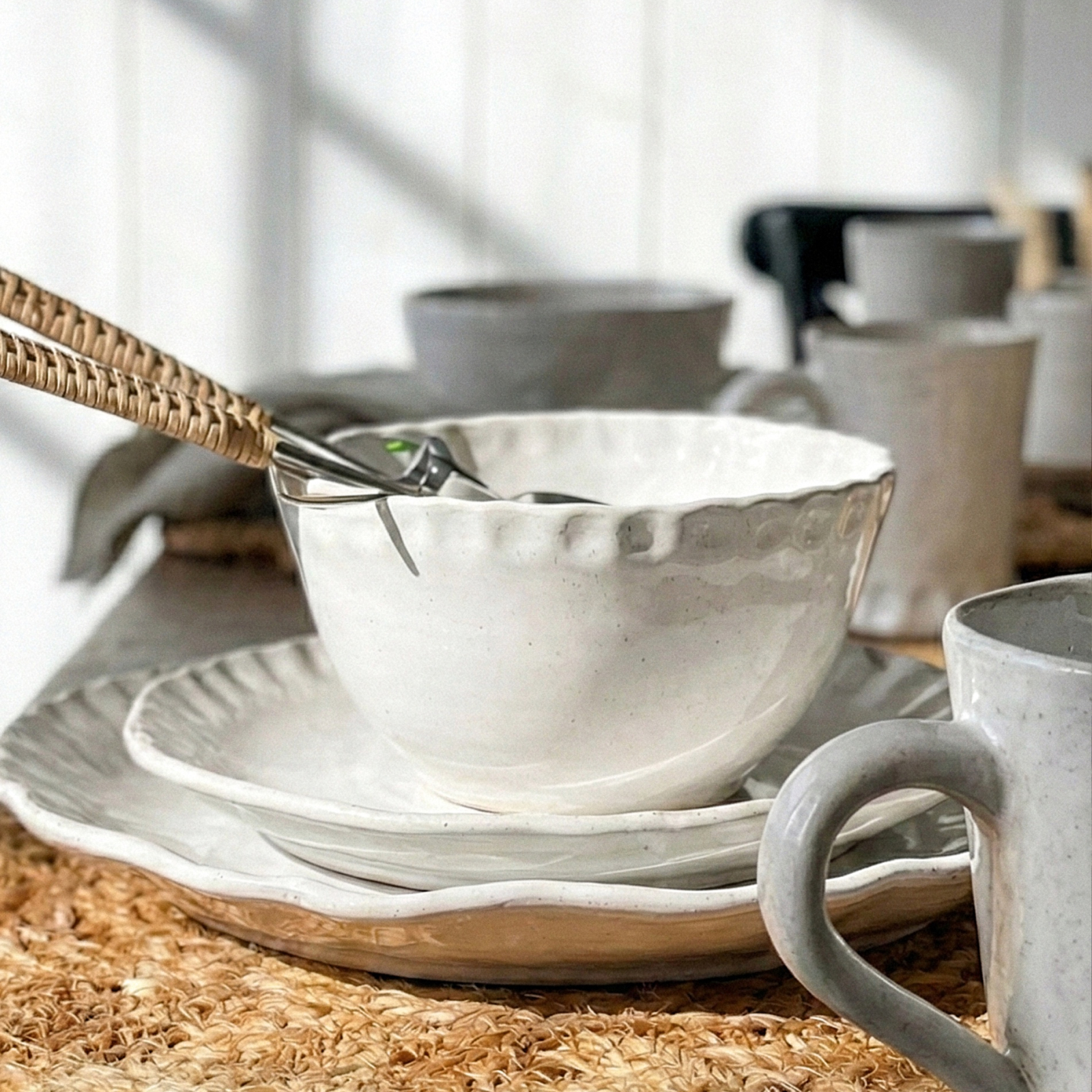 Skål stengods 16,5 cm