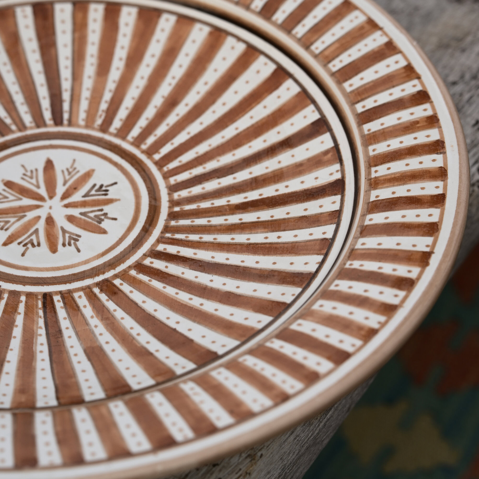 marockanskt fat Marocko keramik