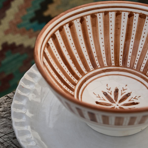 Handmålad marockansk skål | Dany's Home