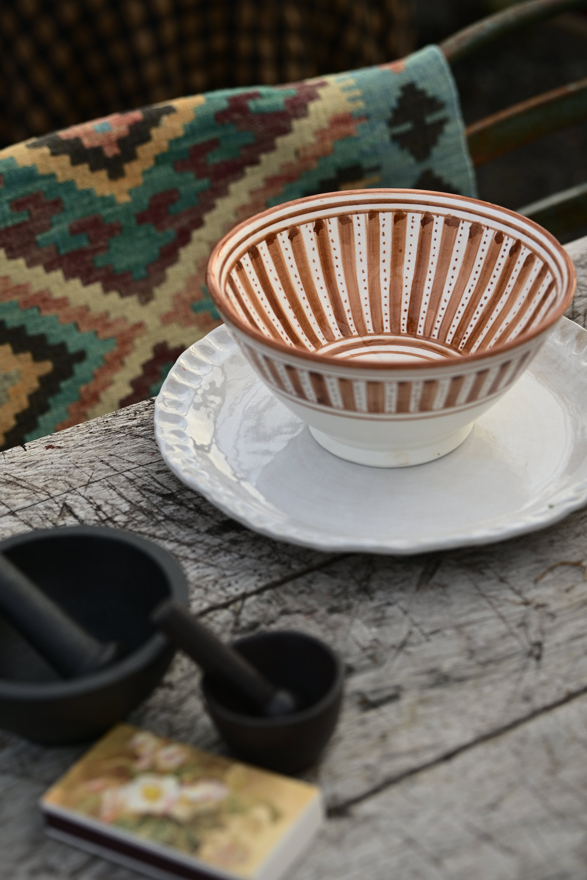 Handmålad marockansk skål | Dany's Home