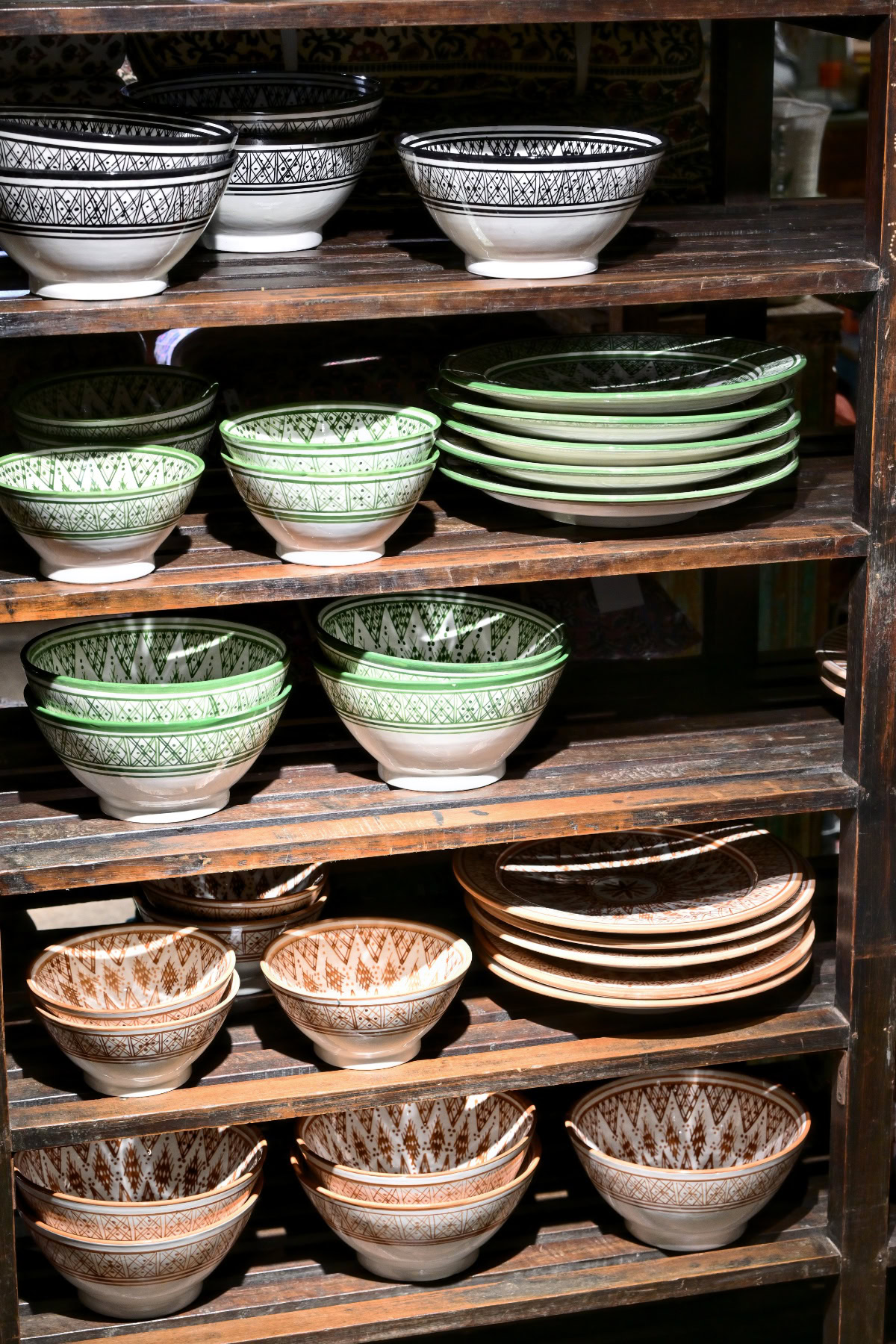 Handmålat marockanskt porslin fat | Dany´s Home