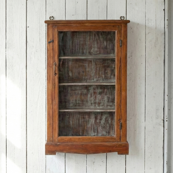 Litet vitrinskåp / väggskåp vintage