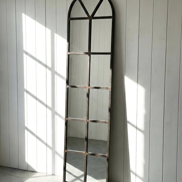 Spegel vintage metall H240cm