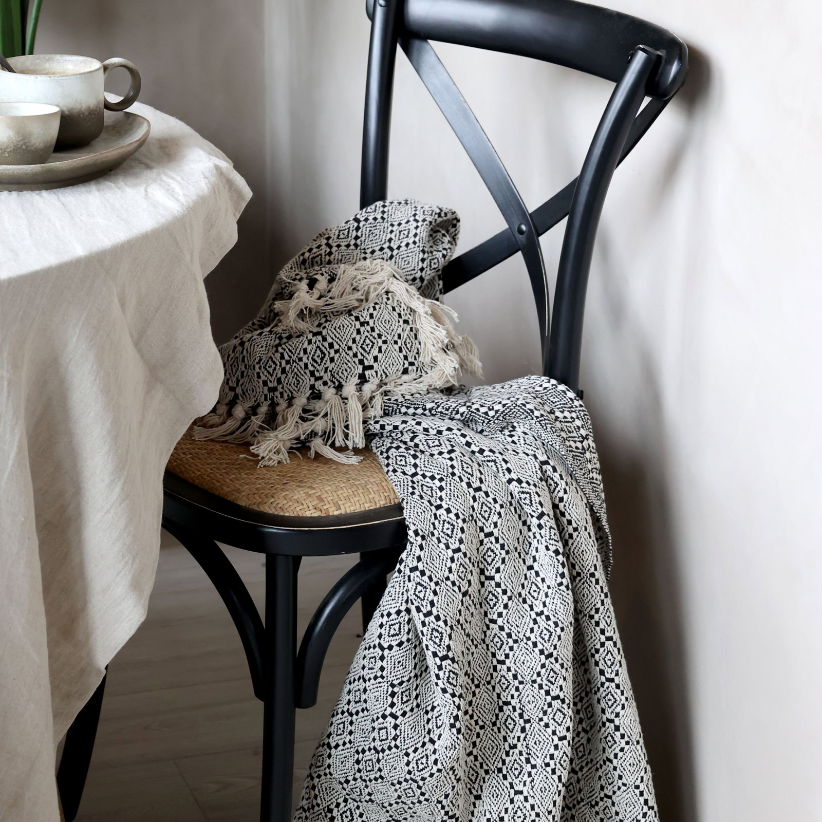 Matstol Bistro svart