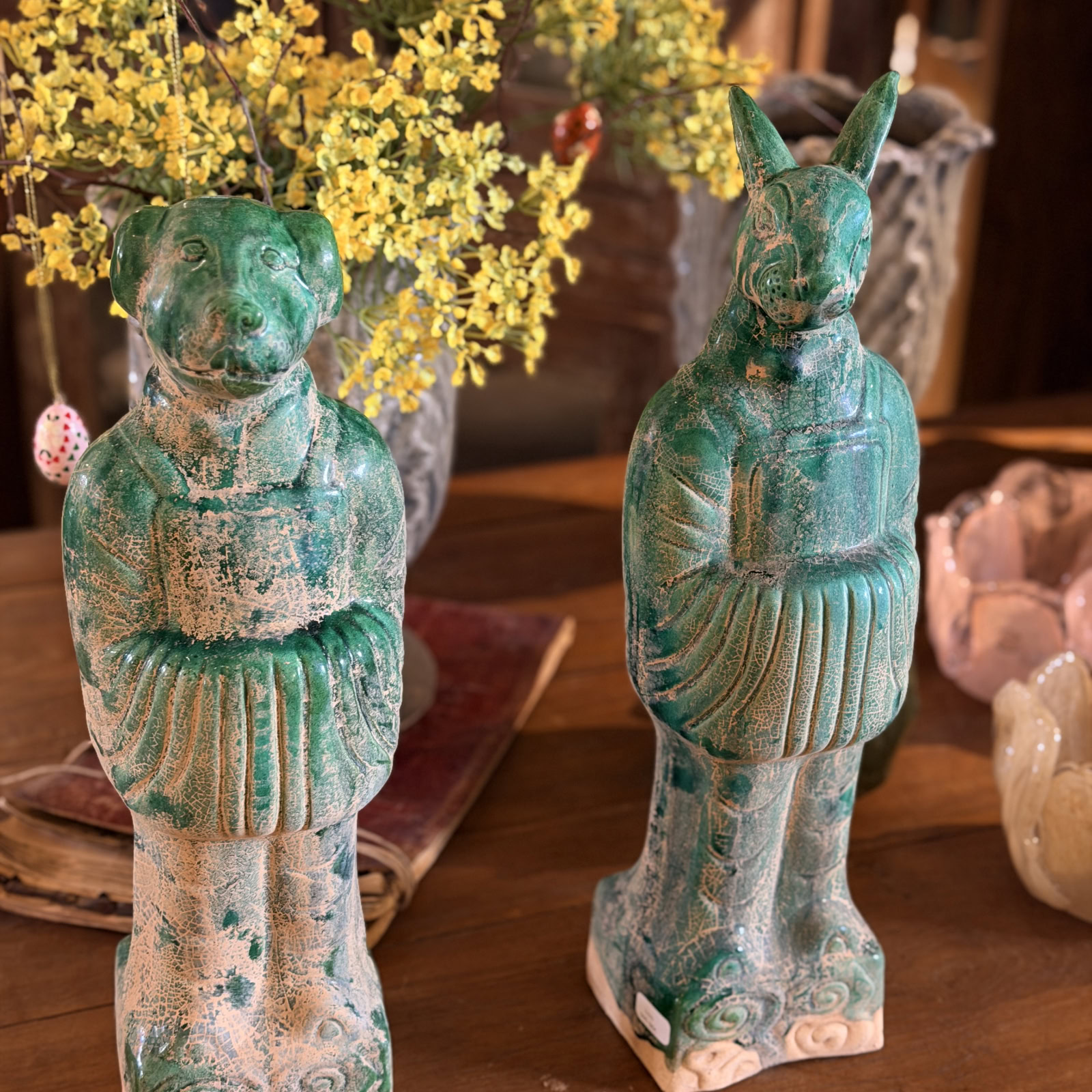 Zodiaker gröna ca H40cm