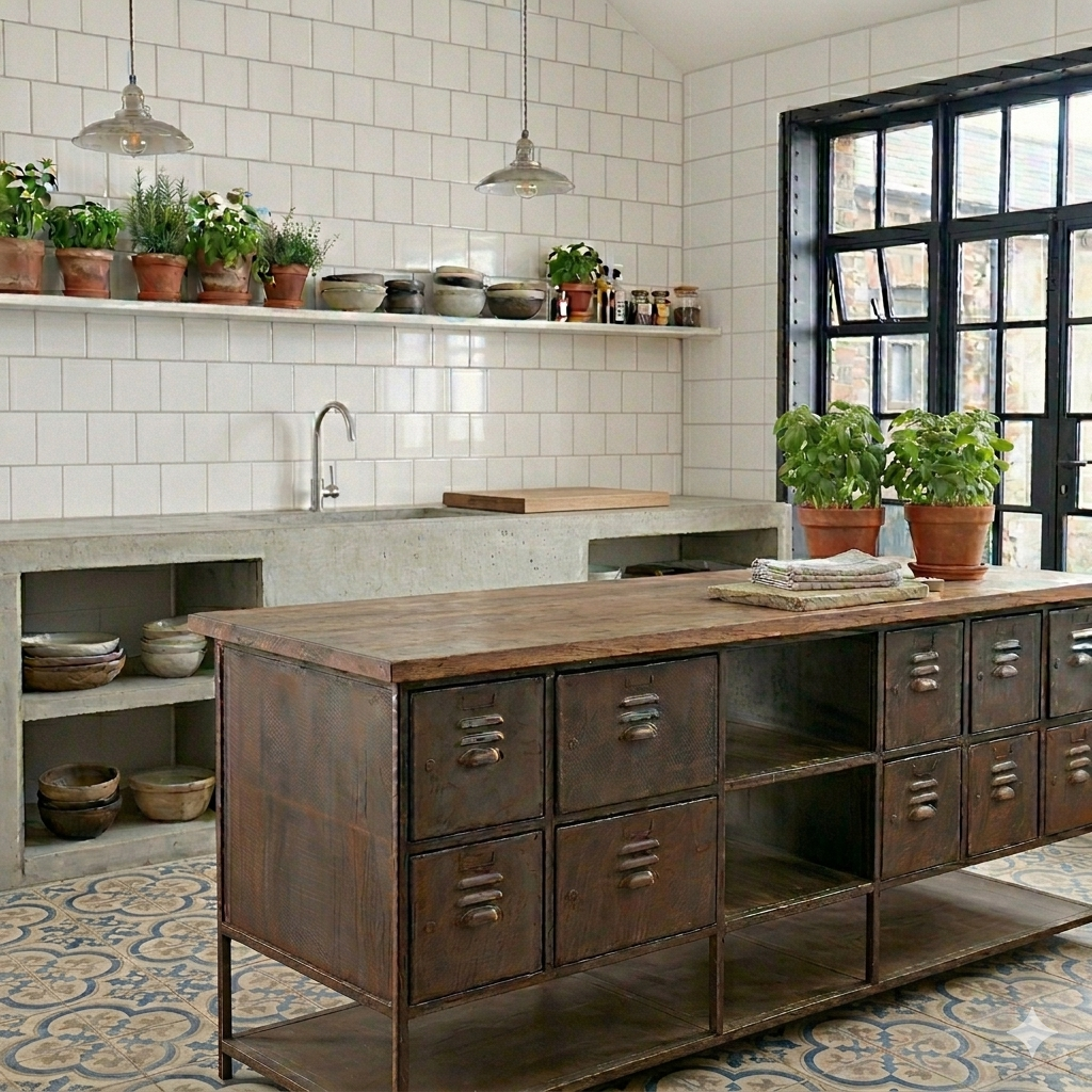 Disk / köksö / köpmansdisk vintage