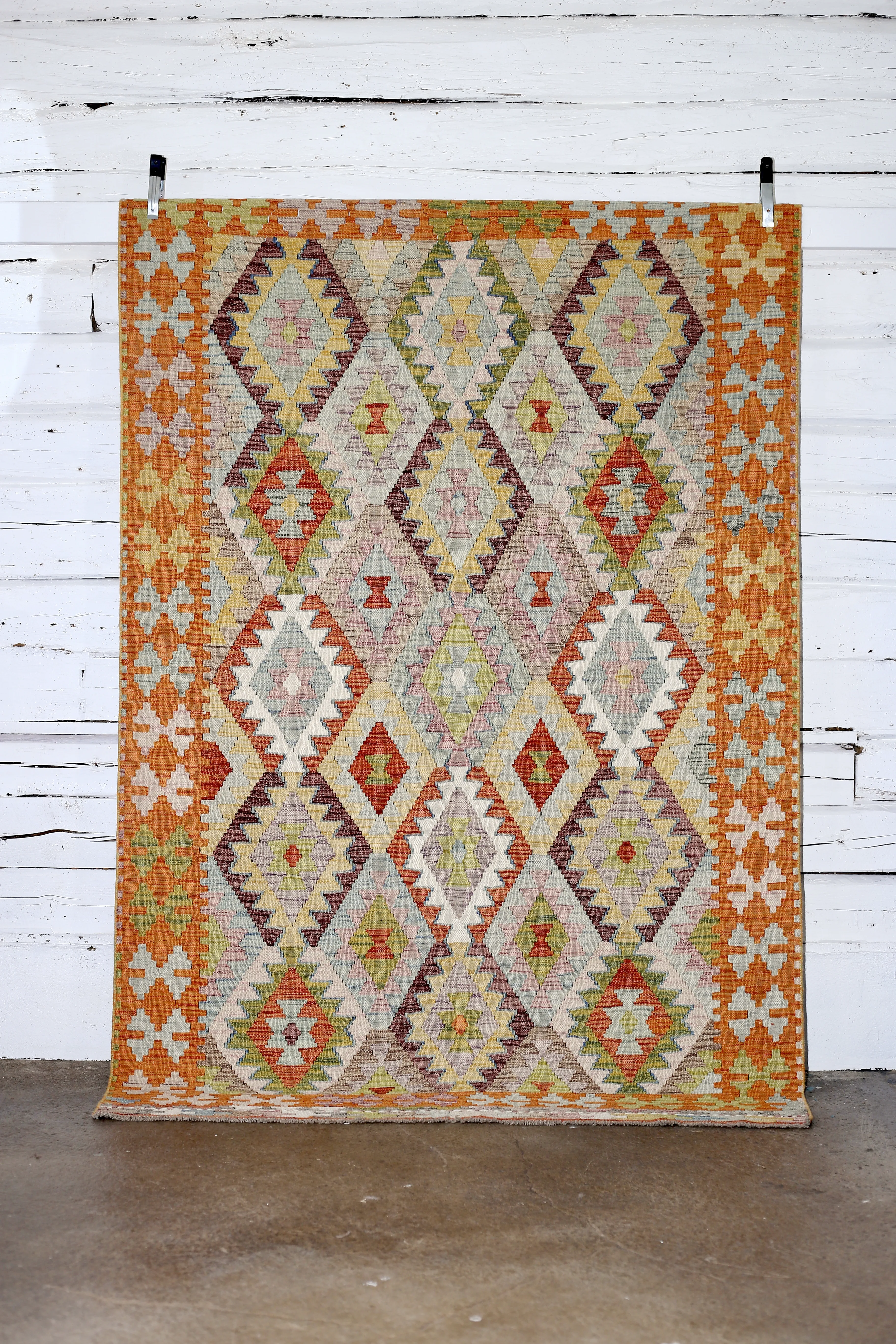 Unik handvävd kelim 150x236 cm