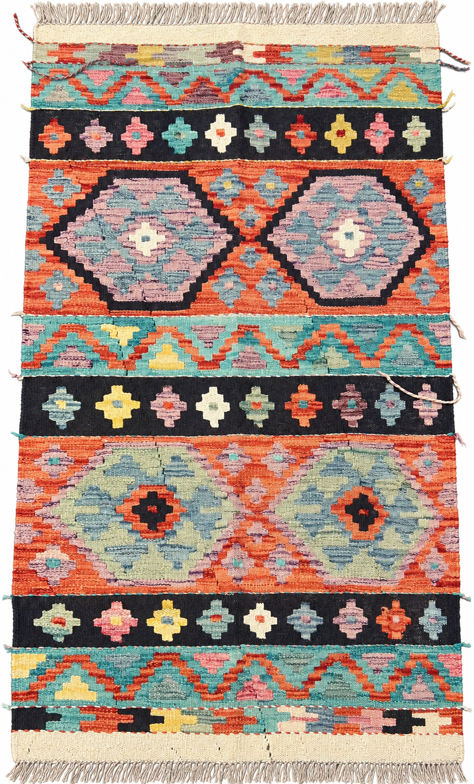 Unik handvävd kelim 79x133 cm