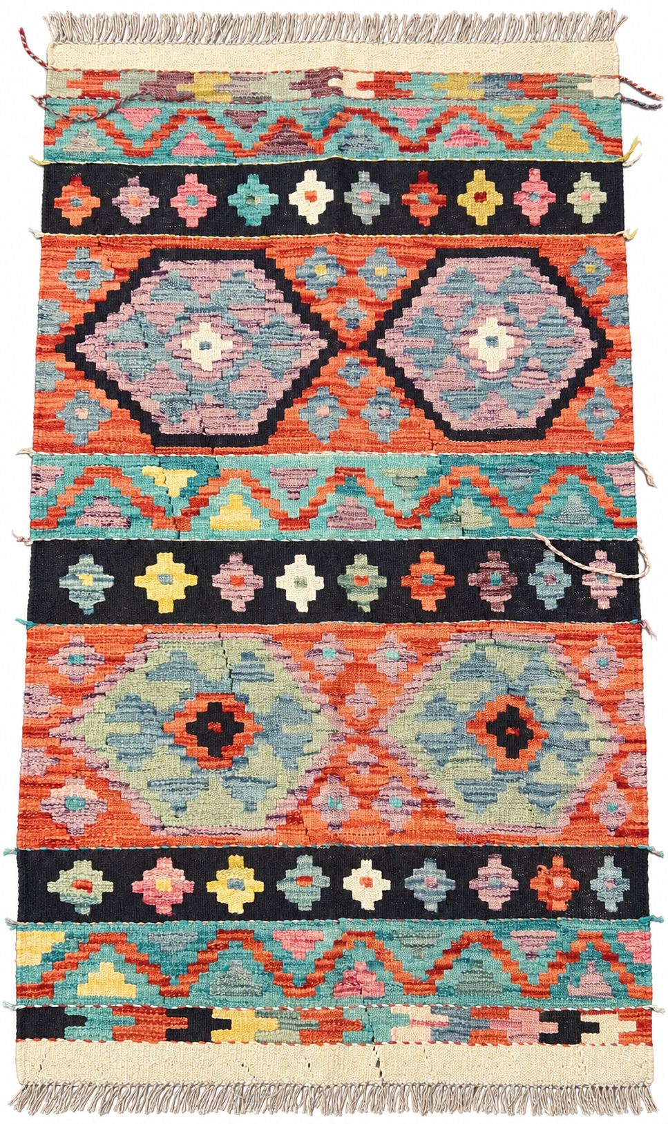 Unik handvävd kelim 79x133 cm