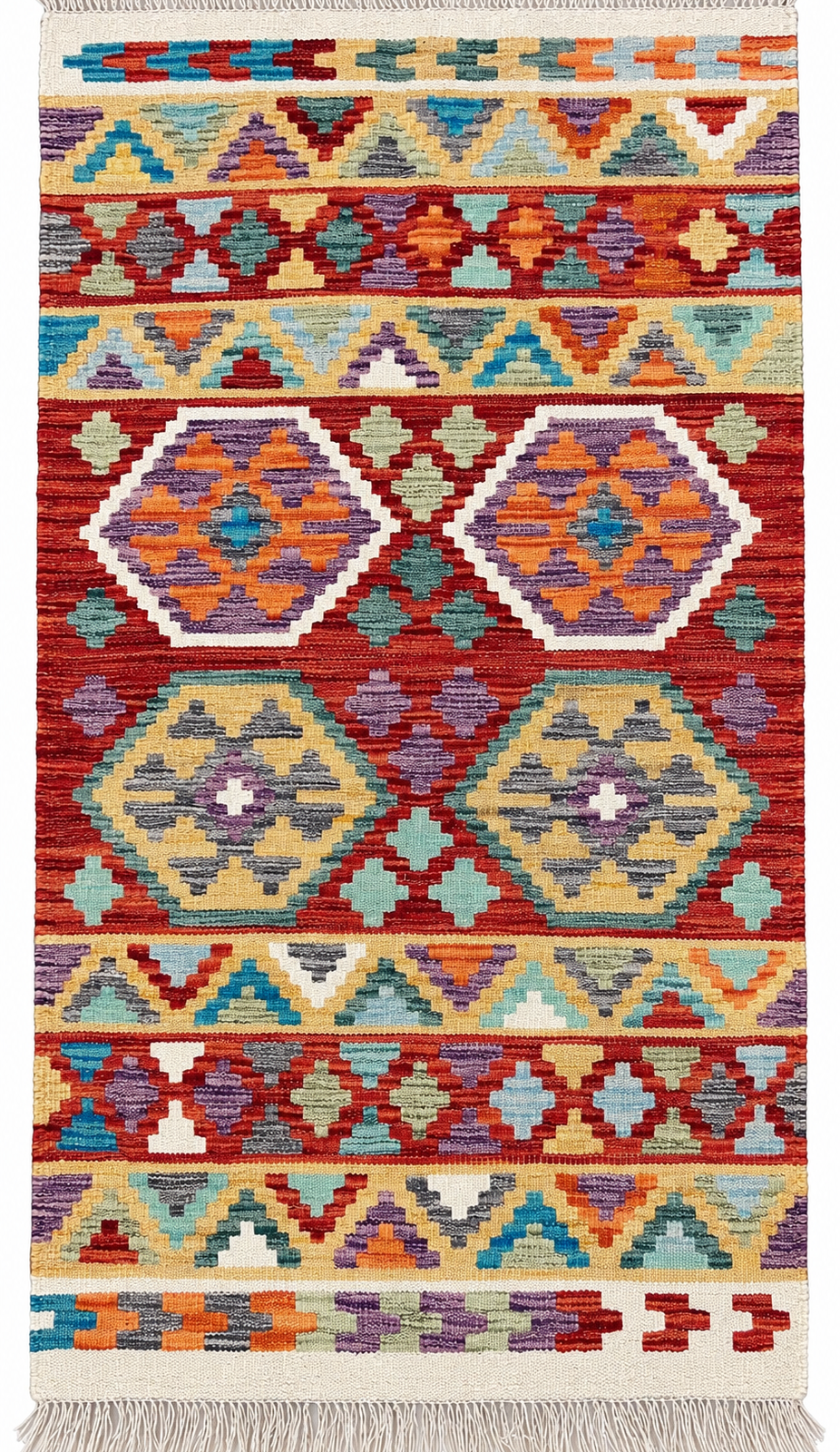 Unik handvävd kelim 78x143 cm