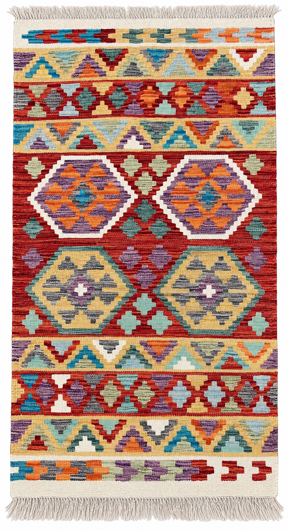 Unik handvävd kelim 78x143 cm