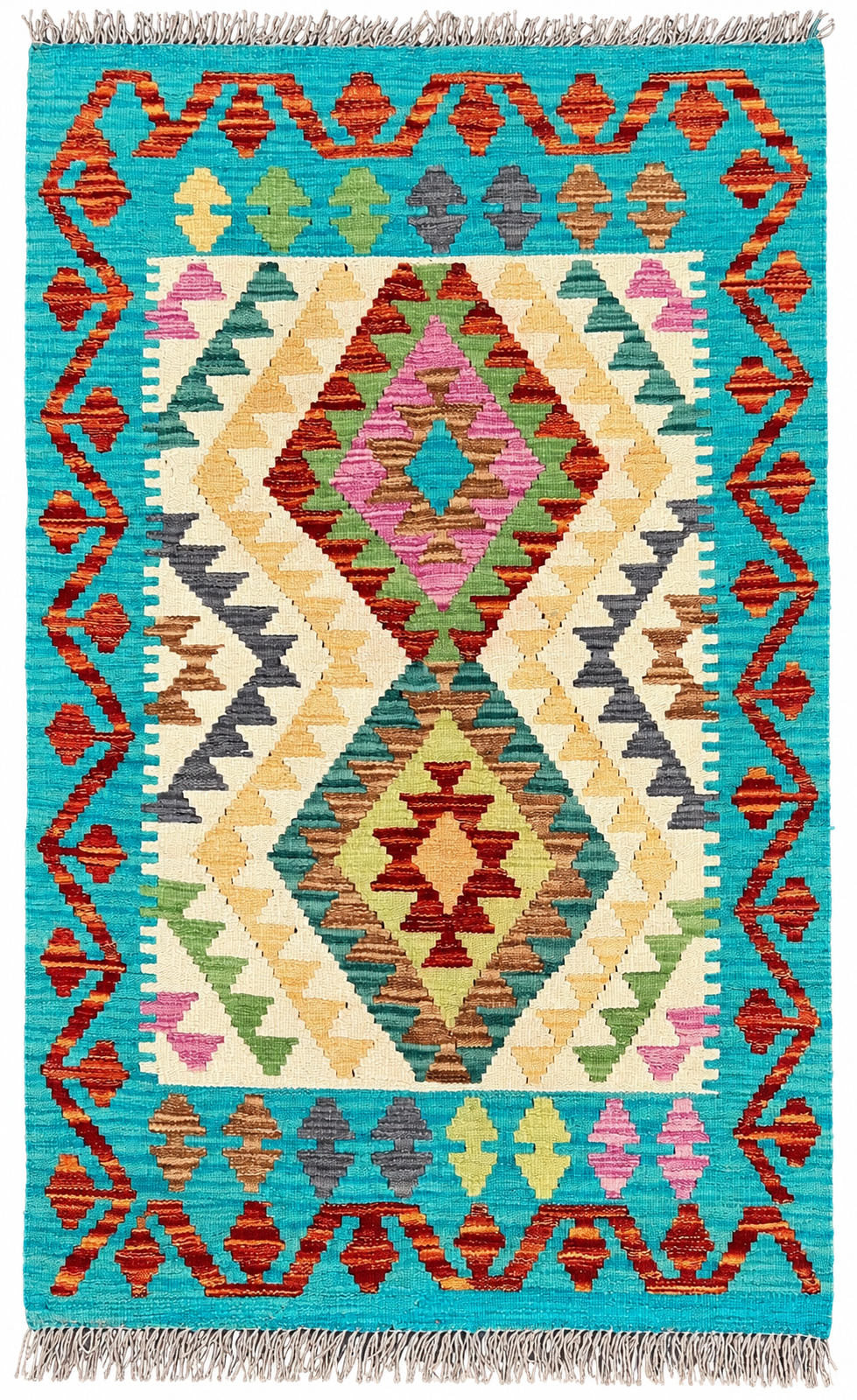 Unik handvävd kelim 80x132 cm