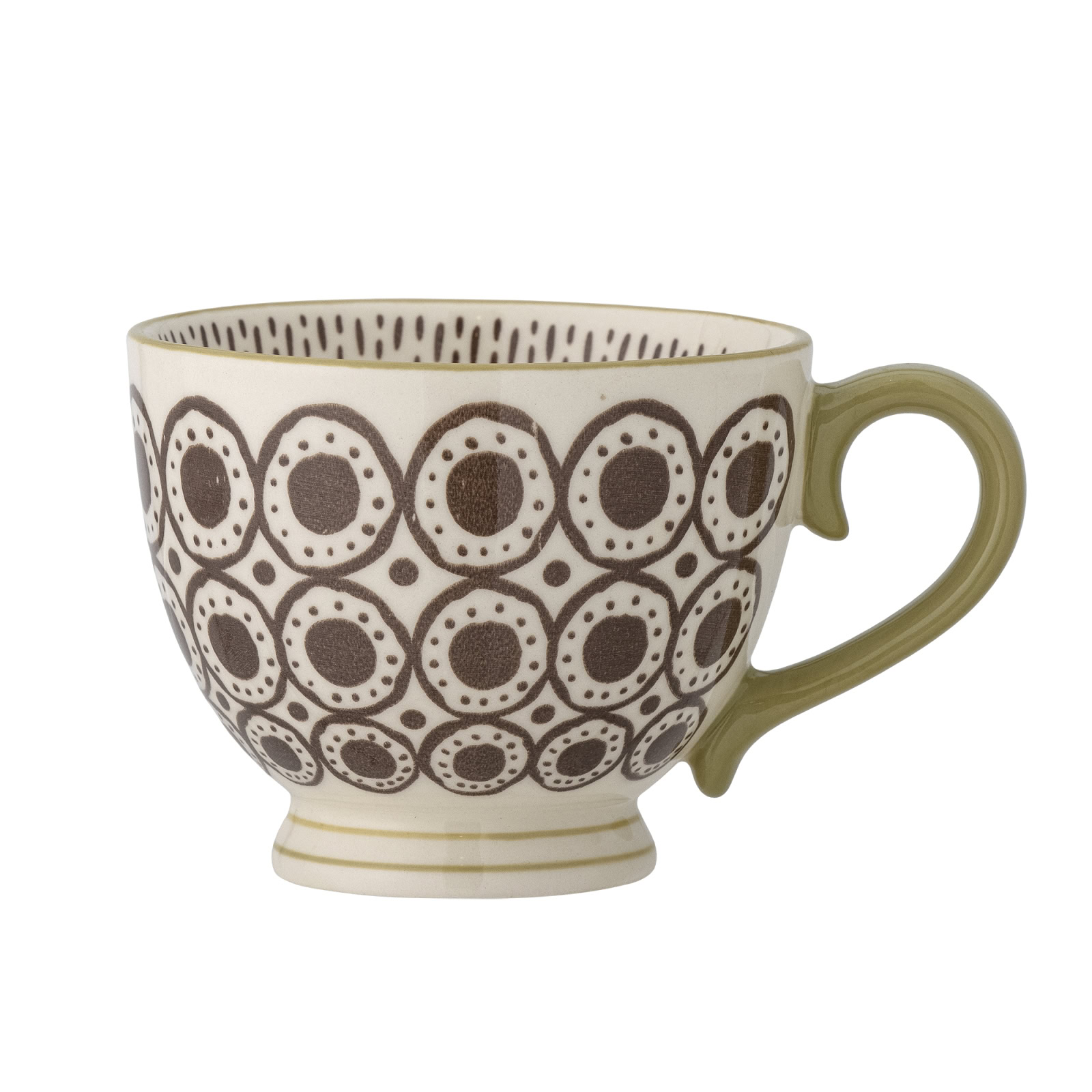 Mormors retro mugg Stengods