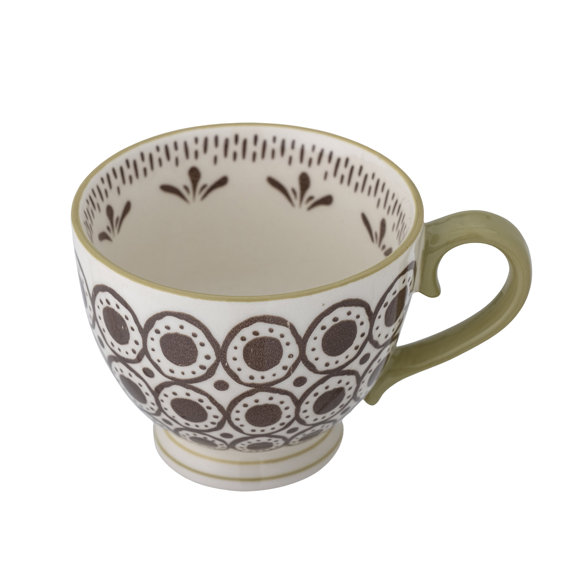 Mormors retro mugg Stengods