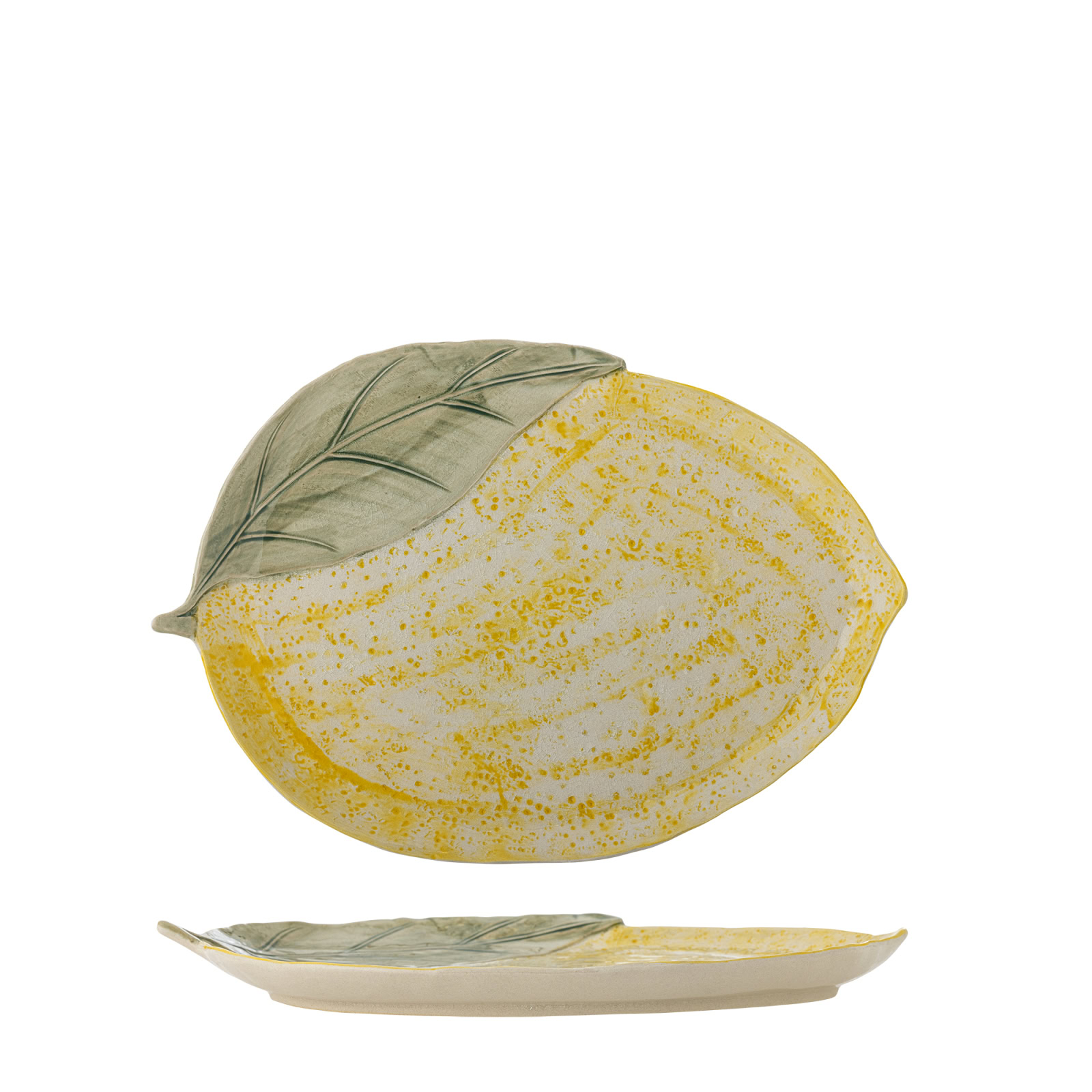 Citron lunden Serveringsfat i Stengods