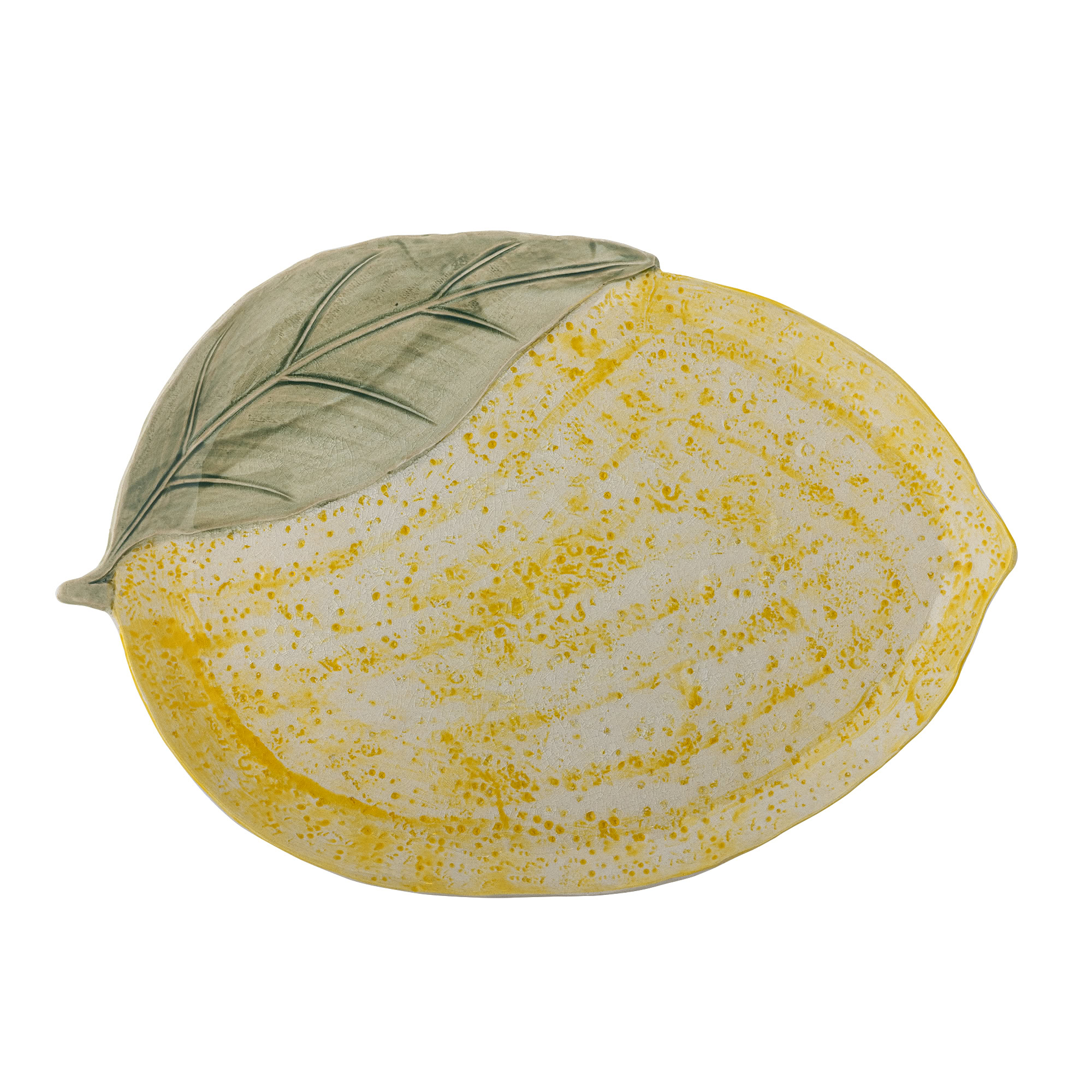 Citron lunden Serveringsfat i Stengods
