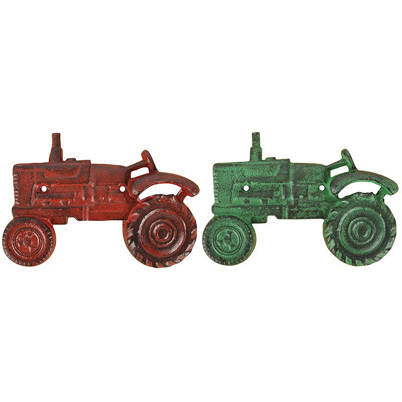 Kapsylöppnare i gjutjärn traktor