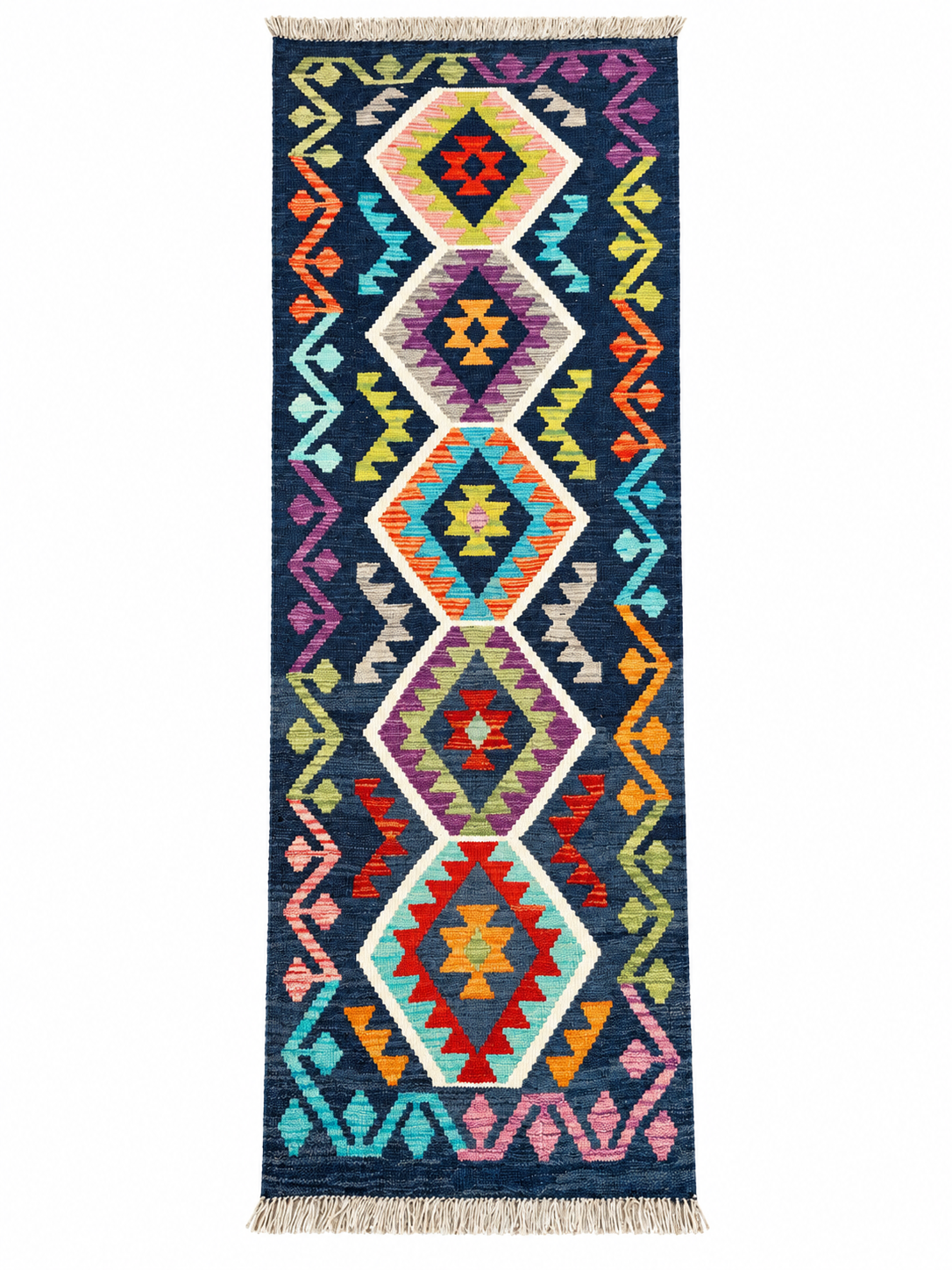 Unik handvävd kelim 63x191 cm