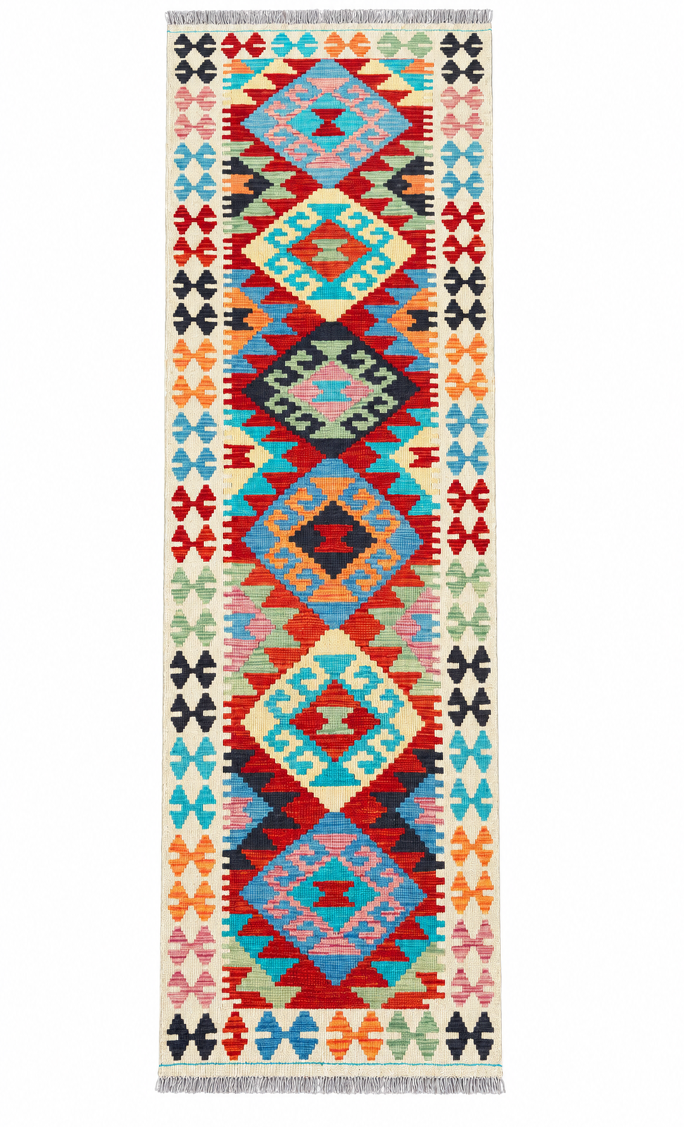 Unik handvävd kelim 91x300 cm
