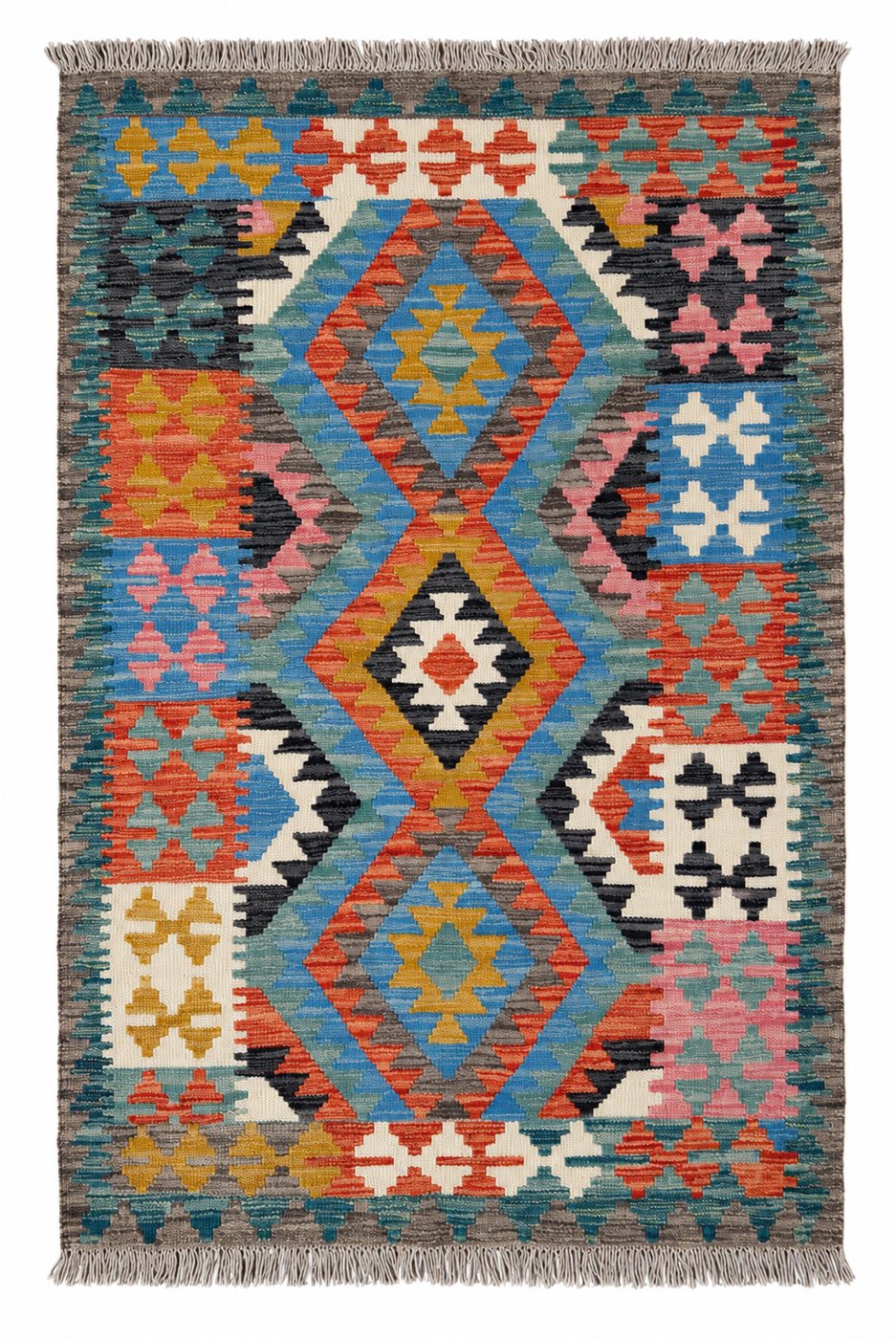 Unik handvävd kelim 101x151 cm