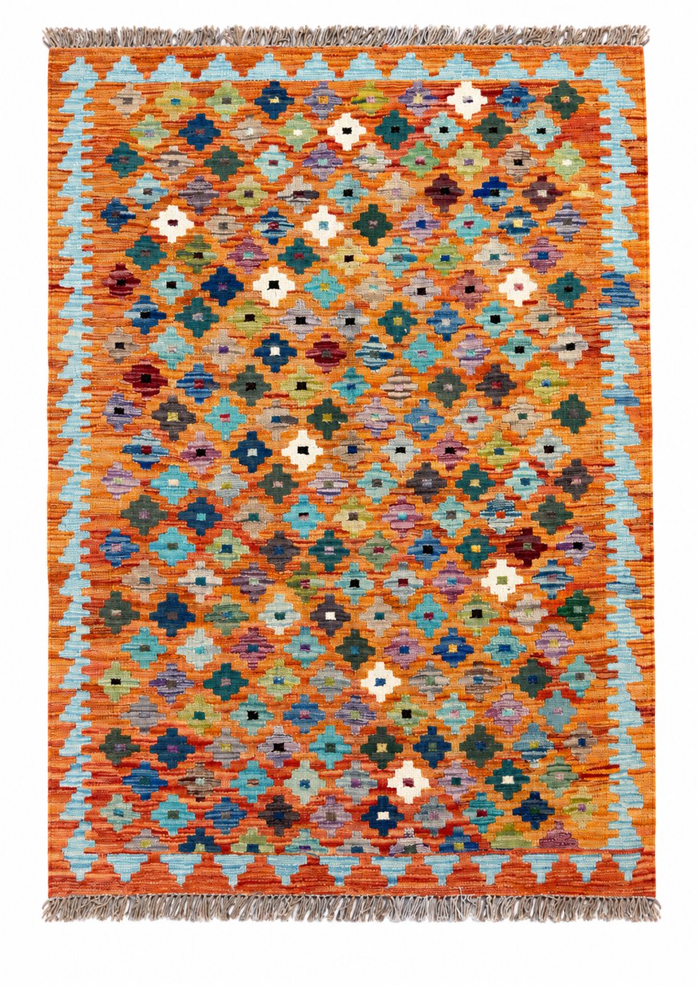 Unik handvävd kelim 103x147 cm