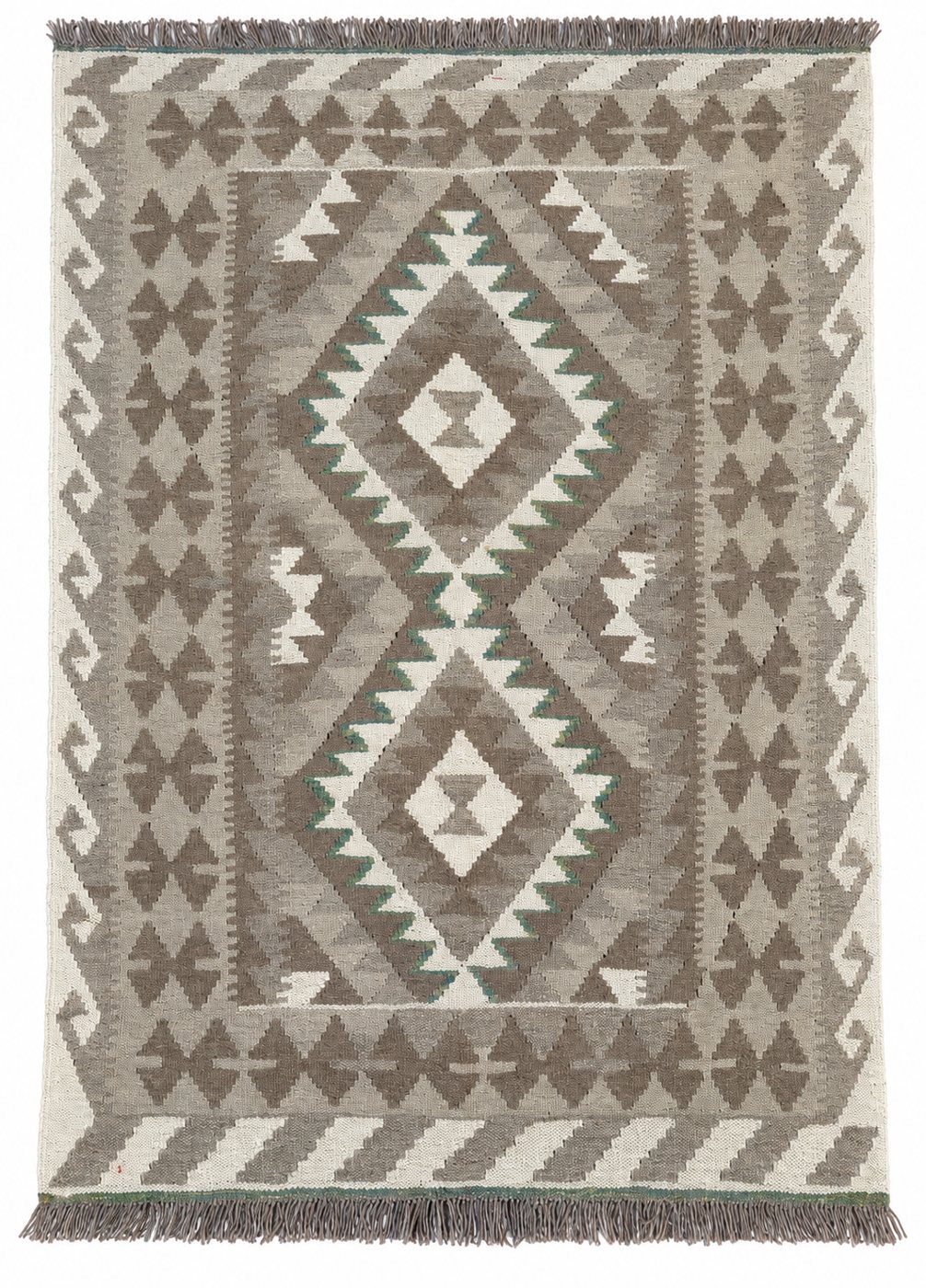 Unik handvävd kelim 104x145 cm