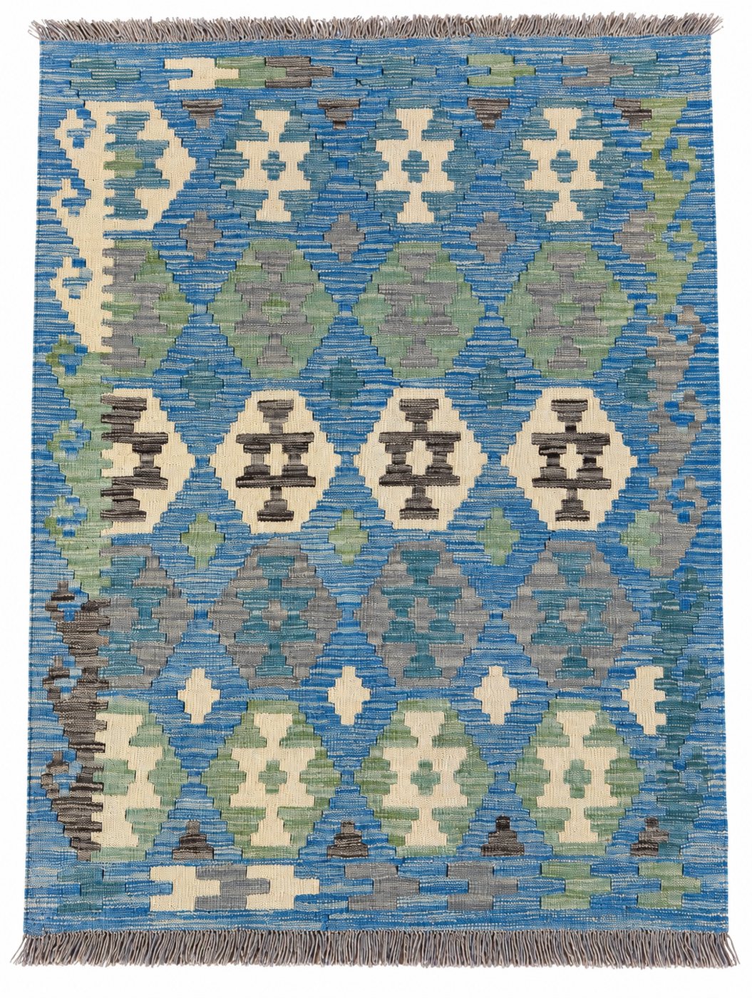 Unik handvävd kelim 108x143 cm