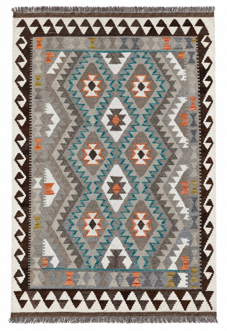 Unik handvävd kelim 110x160 cm